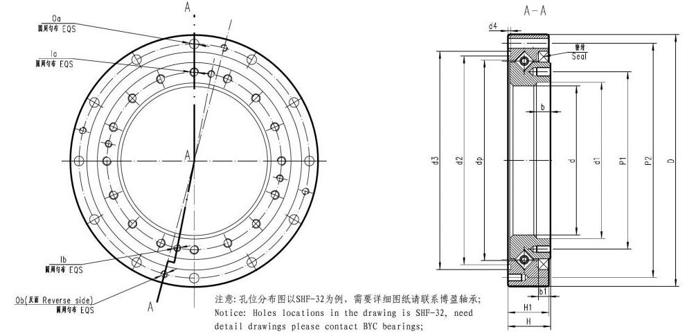 谐波减速机轴承